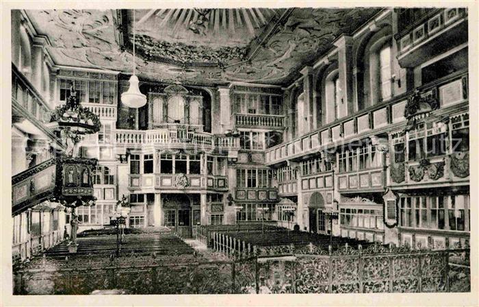 Schwarzenberg Erzgebirge St Georgenkirche Innenansicht