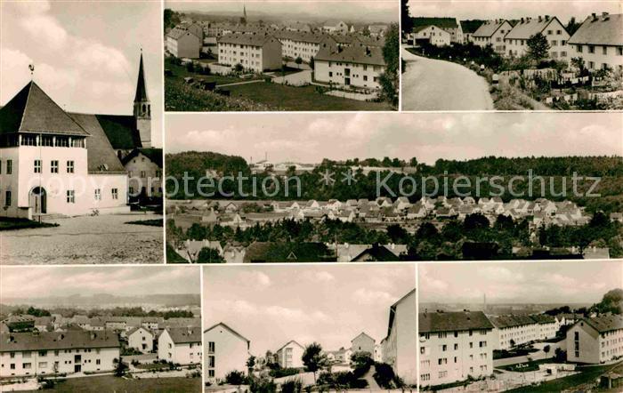 Burgkirchen Alz Teilansichten mit Gendorf