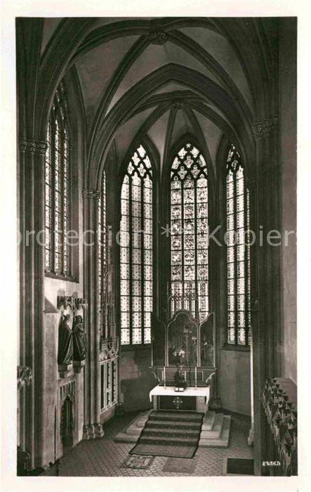 Meissen Elbe Sachsen Hoher Chor im Dom