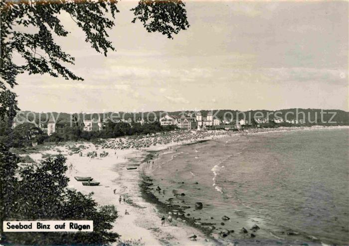Binz Ruegen Gesamtansicht von Sueden