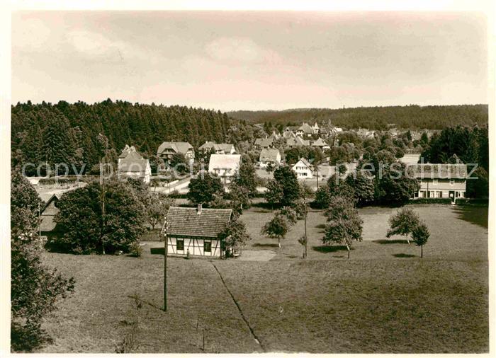 Koenigsfeld Schwarzwald Gesamtansicht Hoehenluftkurort