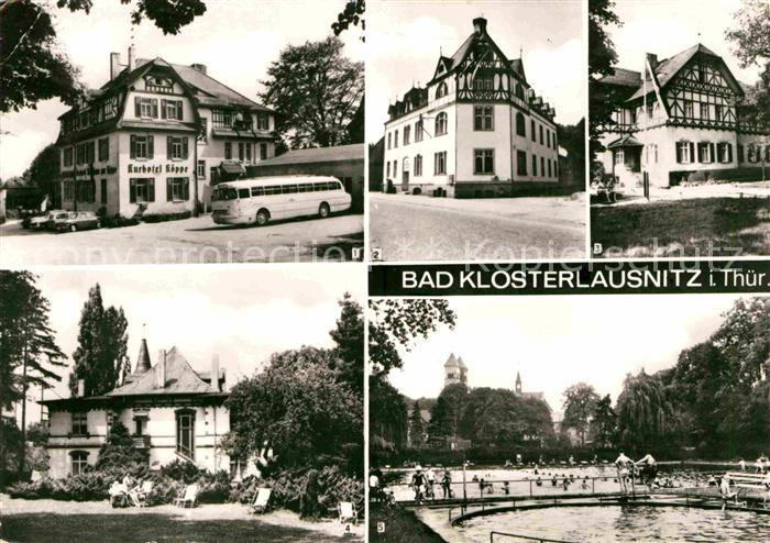 Bad Klosterlausnitz Kurhotel zur Koeppe FDGB Ferienheim Eigenheim Moorbad Klubha