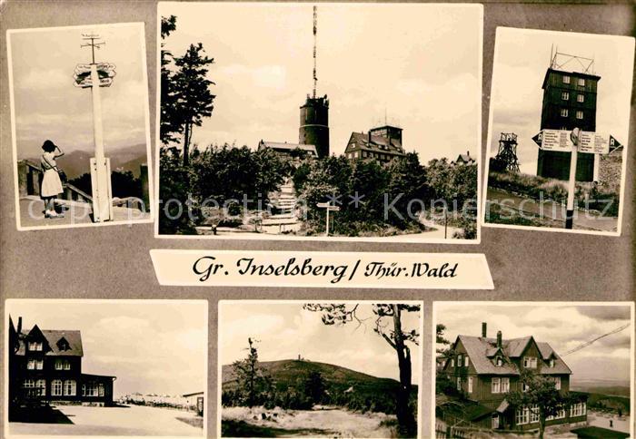Grosser Inselsberg Berghotel Sender Aussichtsturm