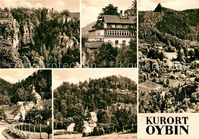 Oybin Sachsen Klosterruine Berggasthof Berg Oybin Zittauer Gebirge