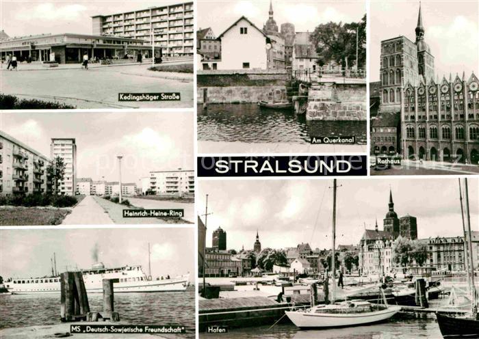 Stralsund Mecklenburg Vorpommern Kedingshaeger Strasse Heinrich Heine Ring MS De