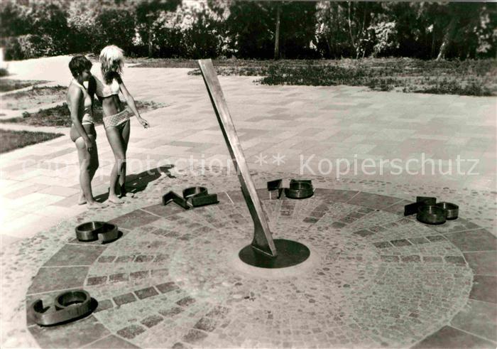 Heringsdorf Ostseebad Usedom Sonnenuhr