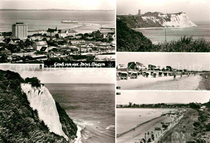Sassnitz Ostseebad Ruegen Koenigsstuhl Stubbenkammer Kreidefelsen Kap Arkona Bre