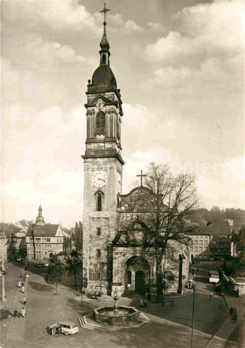 Eisenach Thueringen Kirche Brunnen