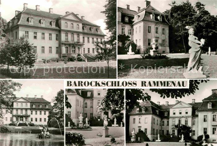 Rammenau Barockschloss Statue Schlosspark