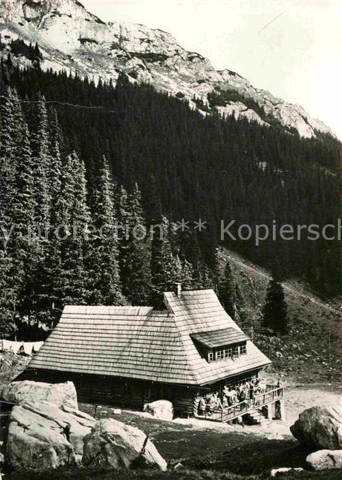 Zakopane Schronisko PTTK hali kondratowej Tatry Tatragebirge