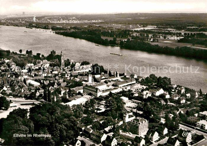 Eltville Rhein Fliegeraufnahme