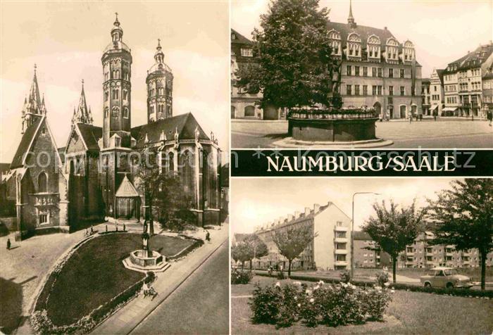 Naumburg Saale Dom Dreikoenigskapelle Wilhelm Pieck Platz Georgi Dimitroff Stras