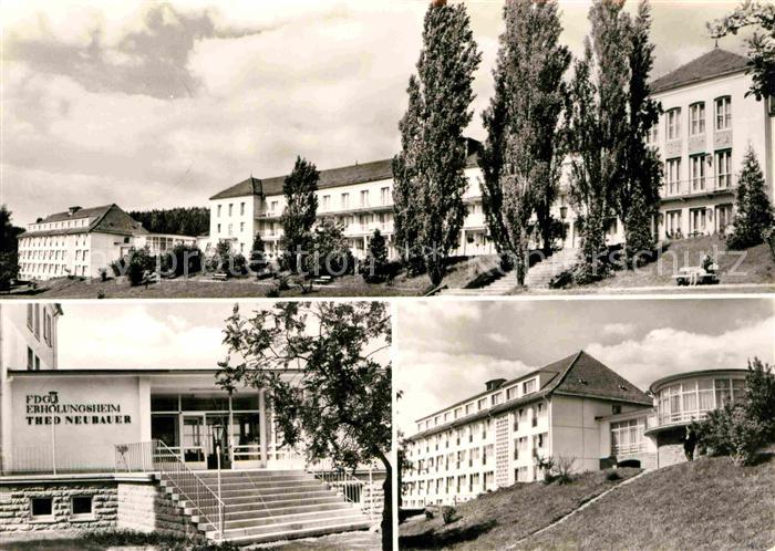 Tabarz FDGB Erholungsheim Theo Neubauer