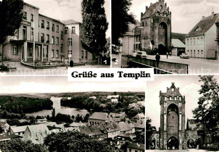 Templin Krankenhaus Muehlentor Berliner Tor Stadtsee