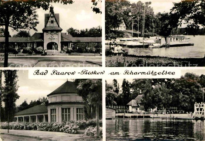 Pieskow Bad Saarow Bahnhof Moorbad Scharmuetzelsee