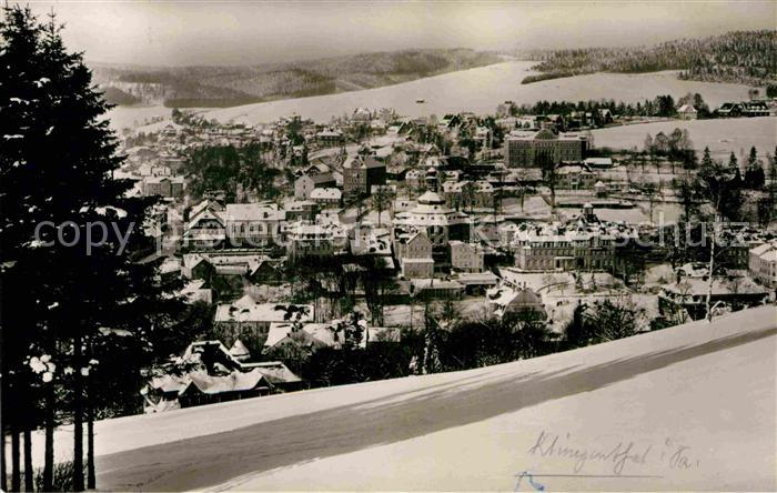 Klingenthal Vogtland Winterpanorama
