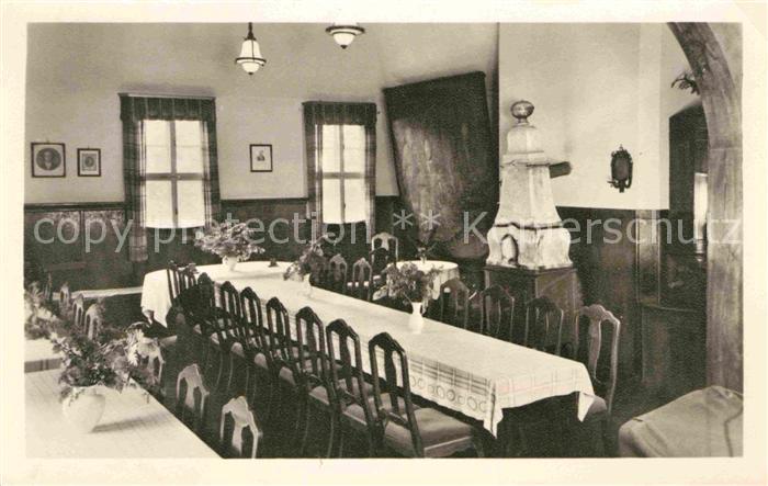 Ilmenau Thueringen Goethe Gedenkstaette Jagdschloss Gabelbach Kultursaal