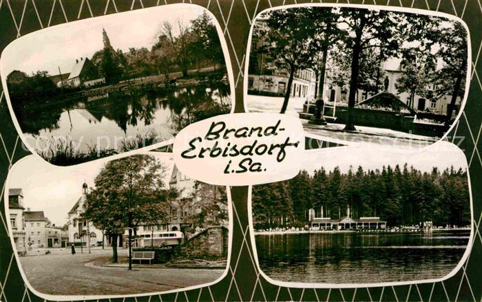 Brand-Erbisdorf Teilansichten Denkmal Restaurant am See