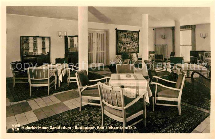 Bad Liebenstein Heinrich Mann Sanatorium Restaurant