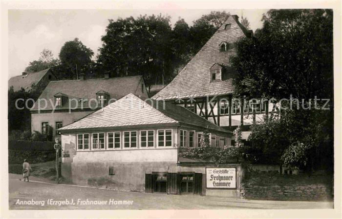 Annaberg-Buchholz Erzgebirge Gaststaette Frohnauer Hammer Historisches Hammerwer
