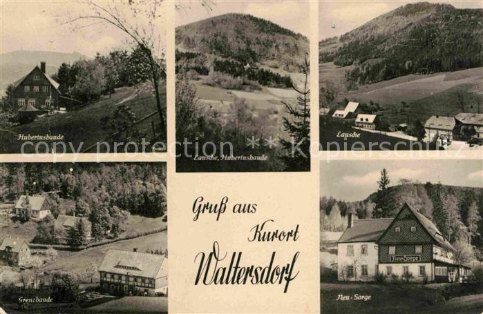 Waltersdorf Zittau Hubertusbaude Lausche Neu Sorge Grenzbaude