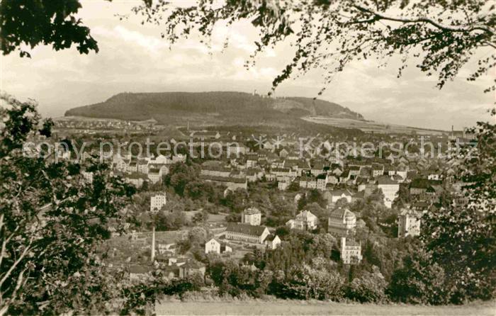 Annaberg-Buchholz Erzgebirge Panorama mit Poehlberg