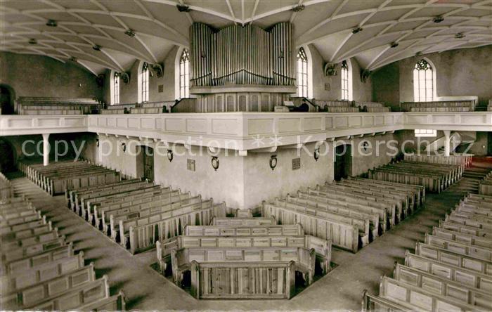 FREUDENSTADT BW Inneres der evangelischen Stadtkirche