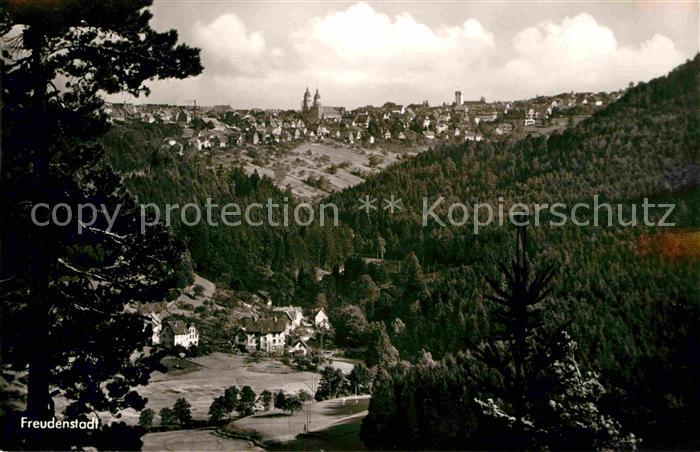 FREUDENSTADT BW Panorama Hoehenluftkurort Schwarzwald