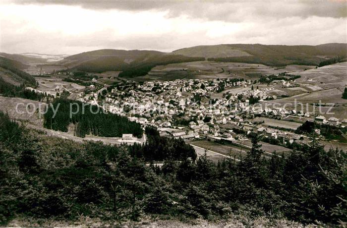 Neustadt Schwarzwald Panorama Hoechstgelegener Kneippkurort Deutschlands