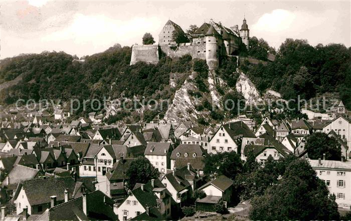 Heidenheim Brenz Ortsansicht mit Schloss Hellenstein