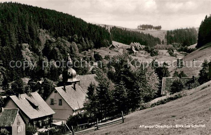 Altenau Harz Blick ins Schultal