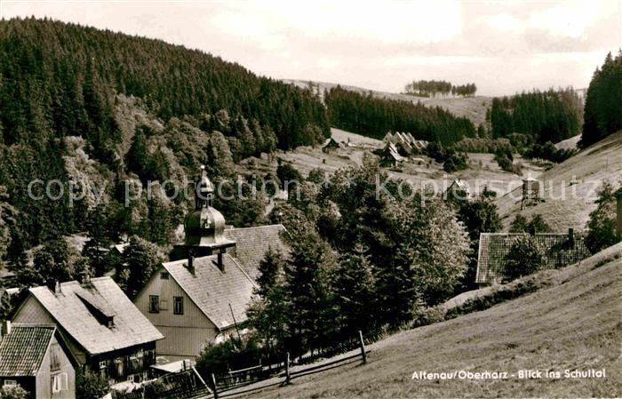 Altenau Harz Blick ins Schultal
