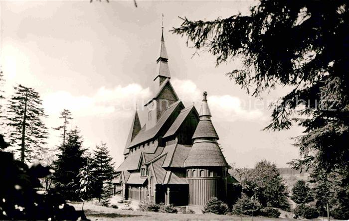 Hahnenklee-Bockswiese Harz Gustav Adolf Kirche Nordische Stabholzkirche
