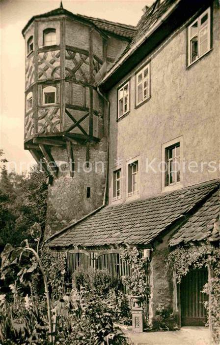 Meissen Elbe Sachsen Erker am Jahn'schen Hof 15. Jhdt.