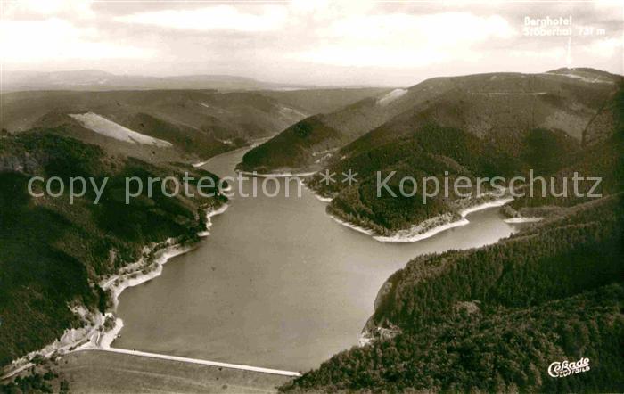 Wieda Berghotel Stoeberhai Oderstausee Fliegeraufnahme