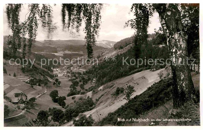 Nussbach Schwarzwald an der Schwarzwaldbahn