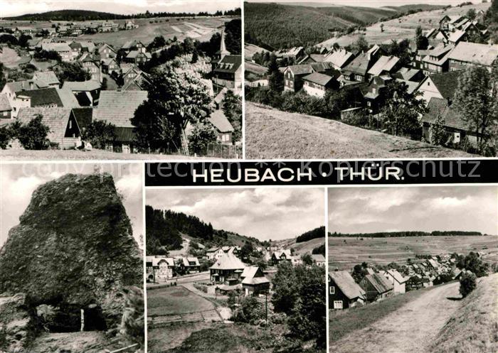 Heubach Thueringen Teilansichten Landschaftspanorama