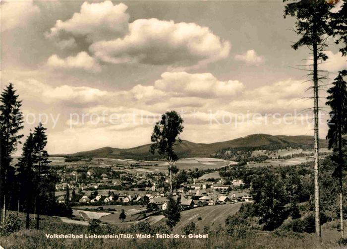Bad Liebenstein Panorama Blick vom Giebel