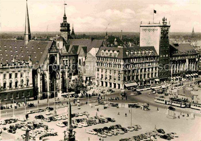 LEIPZIG Sachsen Karl Marx Platz