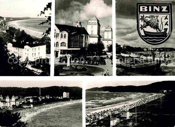 Binz Ruegen Hotels Ferienheime Strand Wappen