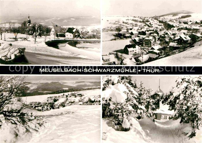 Meuselbach-Schwarzmuehle Winterpanorama