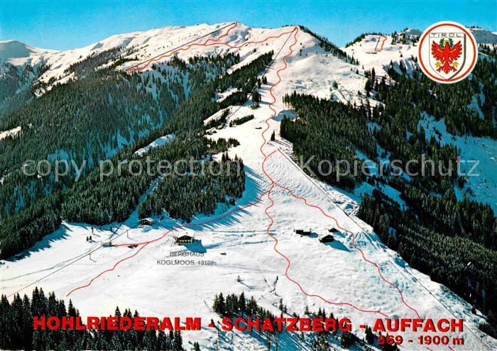 Auffach Hohlriederalm Schatzberg Berghaus Koglmoos Skigebiet Alpen Fliegeraufnah