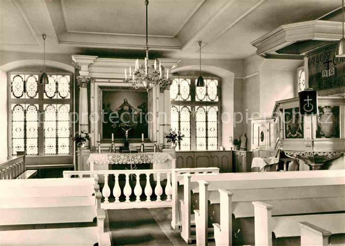 Iburg Bad Ev luth Schlosskirche Innenansicht Orgelbaustein