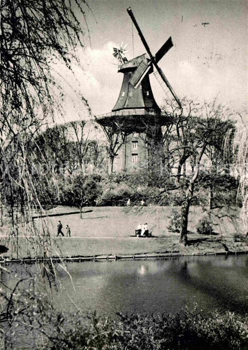 BREMEN  CITY Muehle am Wall Windmuehle