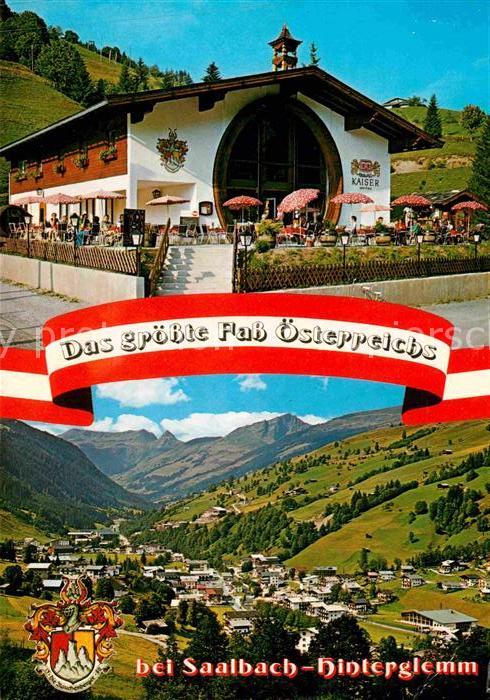 Saalbach-Hinterglemm Saalbacher Fassl groesstes Fass oesterreichs
