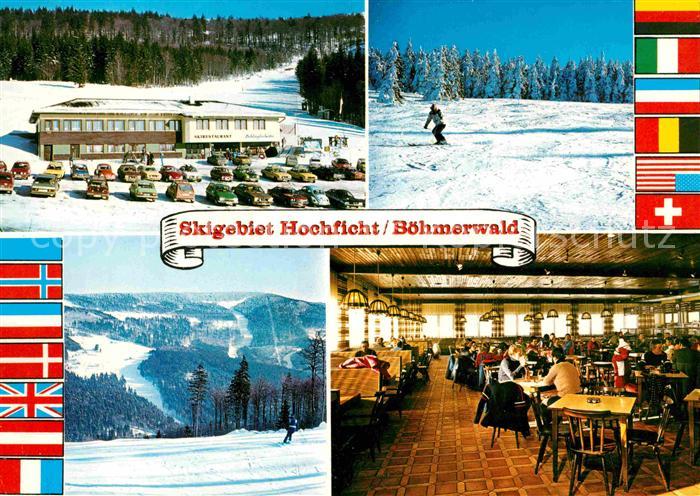 Ulrichsberg Oberoesterreich Skigebiet Hochficht Boehmerwald Bergrestaurant Natio