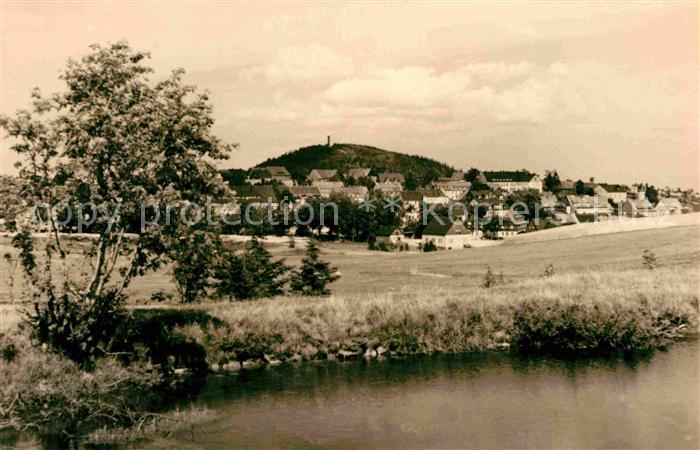 Altenberg Erzgebirge mit Blick auf den Geisingberg