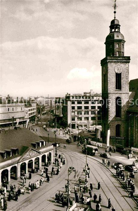 Frankfurt Main Hauptwache mit Katharinenkirche