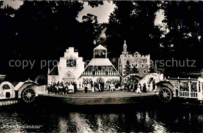 Koblenz Rhein Operettenfestspiele auf dem Rhein Schwarzwaldmaedel Offizielle Fes