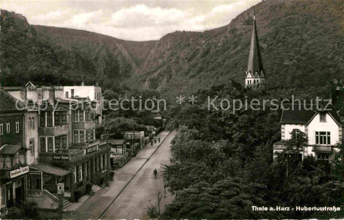 Thale Harz Hubertusstrasse Kirchturm